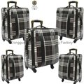 3 sizes Convenient taking polyester/EVA l   age case on wheels 3