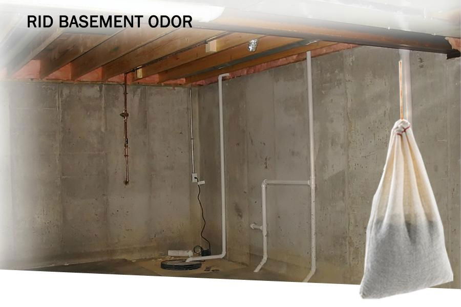 SMELLEZE Basement Odor Removal Deodorizer: Eliminate Smell in 200 Sq. Ft.  2