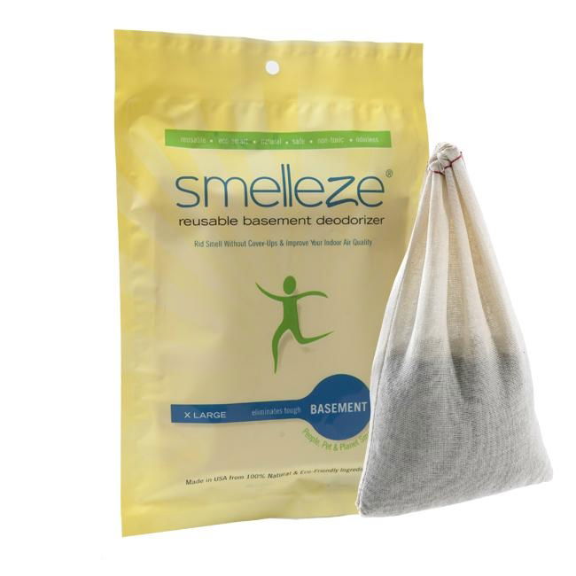 SMELLEZE Basement Odor Removal Deodorizer: Eliminate Smell in 200 Sq. Ft.  4