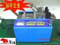 automatic silicone tube pipe cutting