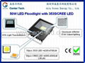 AC85-277V.IP65,尺寸253x194x95mm.50W LED 投光燈 5