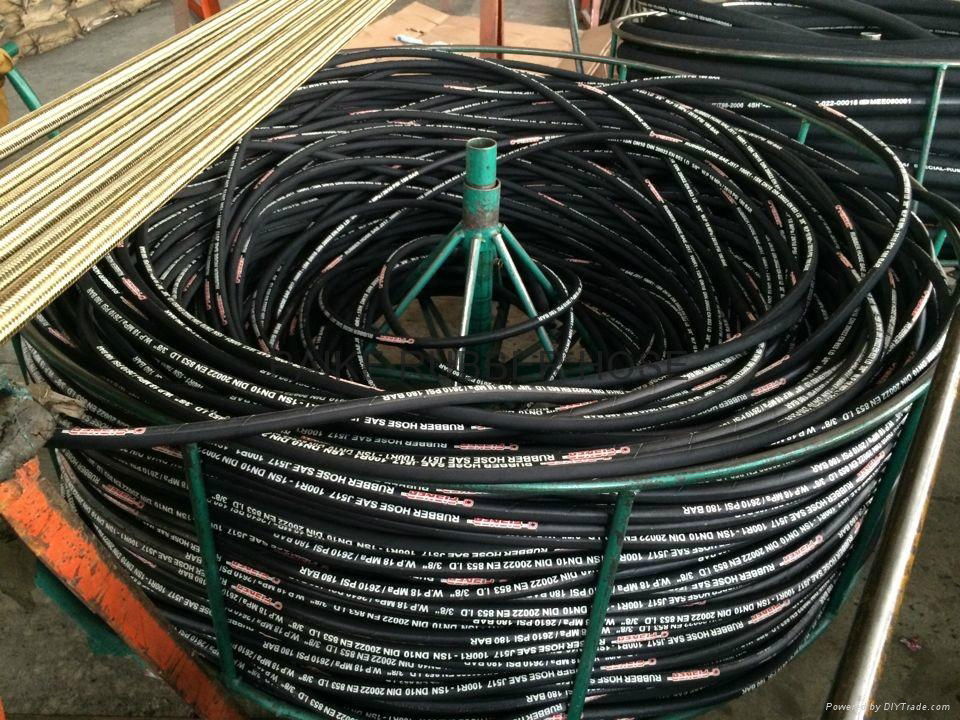 Steel Wire Braided High Pressure Hose DIN EN 853 1SN 5