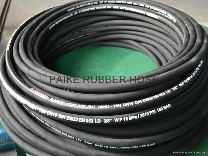 Steel Wire Braided High Pressure Hose DIN EN 853 1SN 4