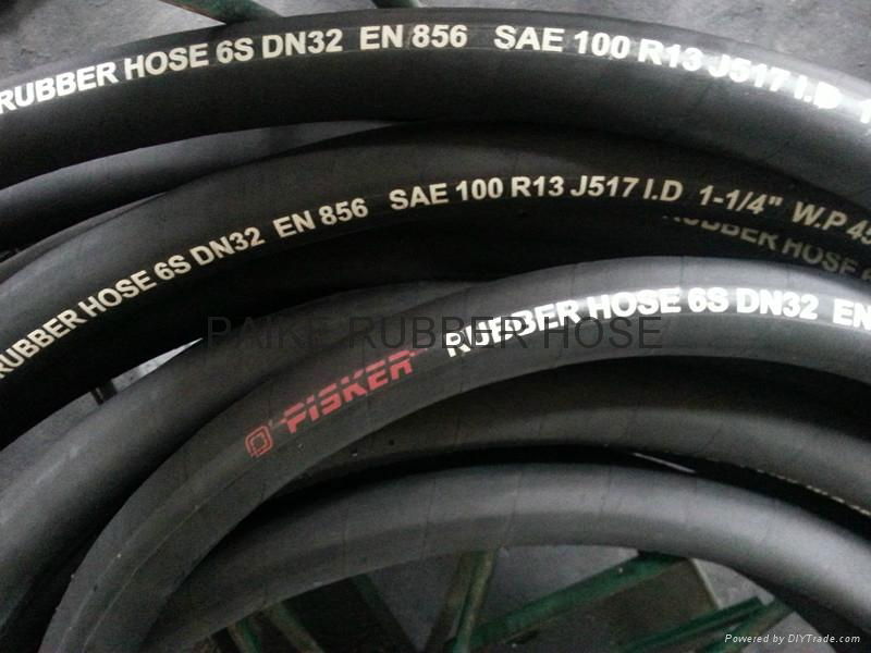 SAE 100 R13 Multi Spiral Hydraulic Hose 2