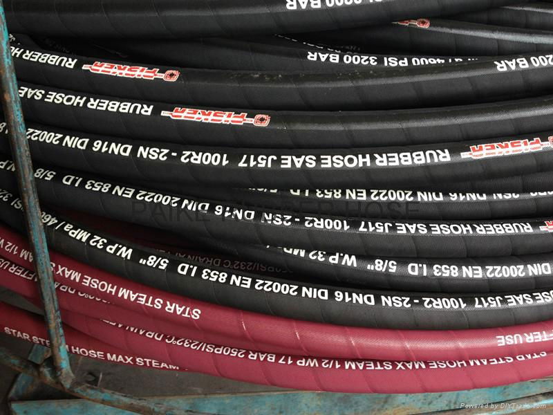 Steel Wire Reinforced Hydraulic Hoses 4