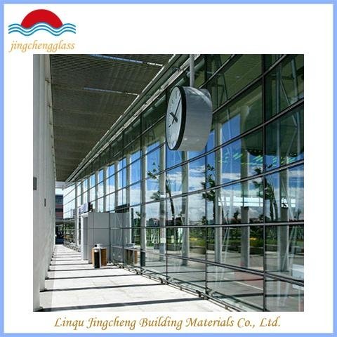 Tempered Laminated Insulating Safety Curtain Wall Glass 4