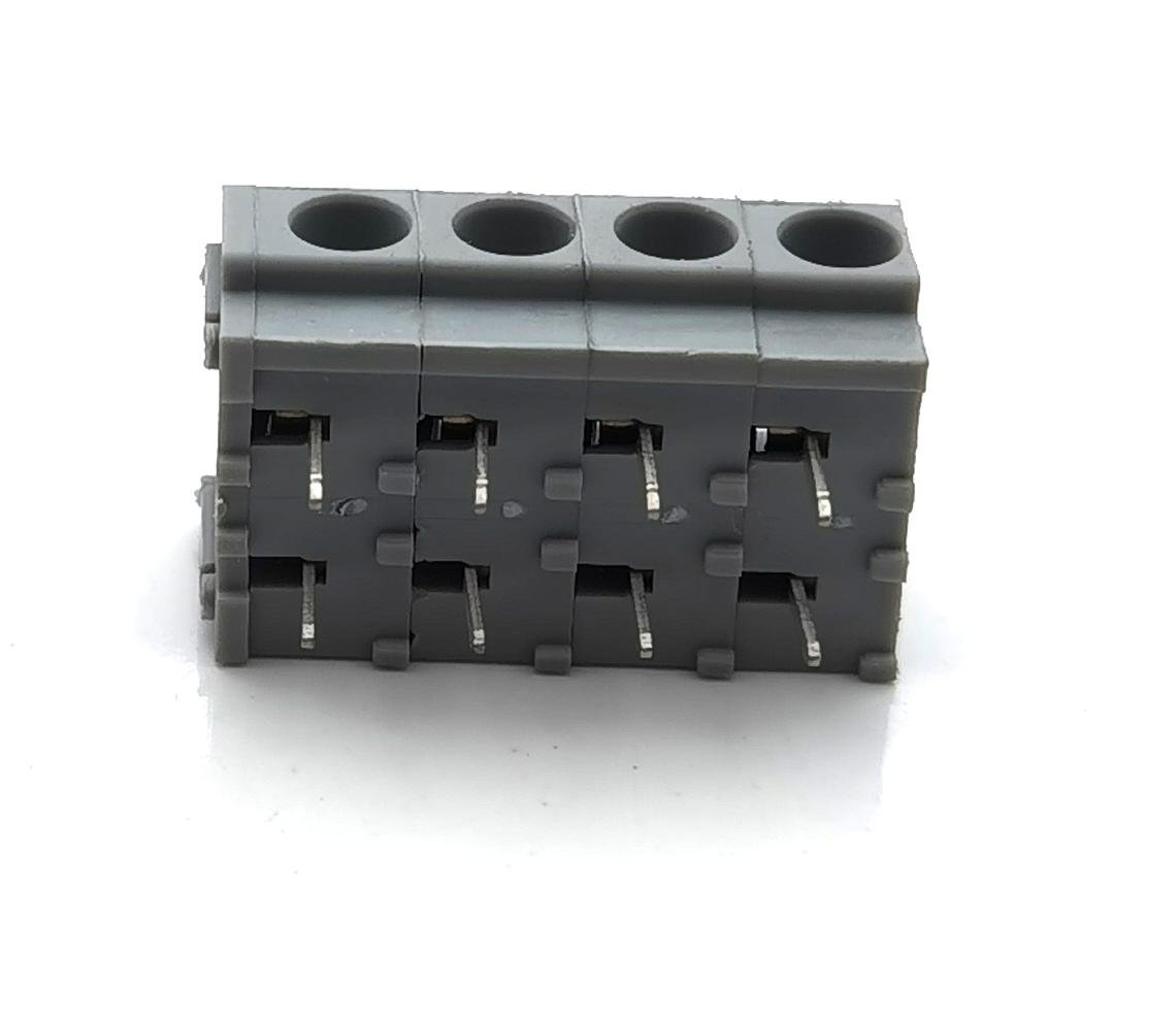 彈簧式PCB接線端子DG235W 5.0mm間距低款連接器 FS1.5-XX-500-07 4