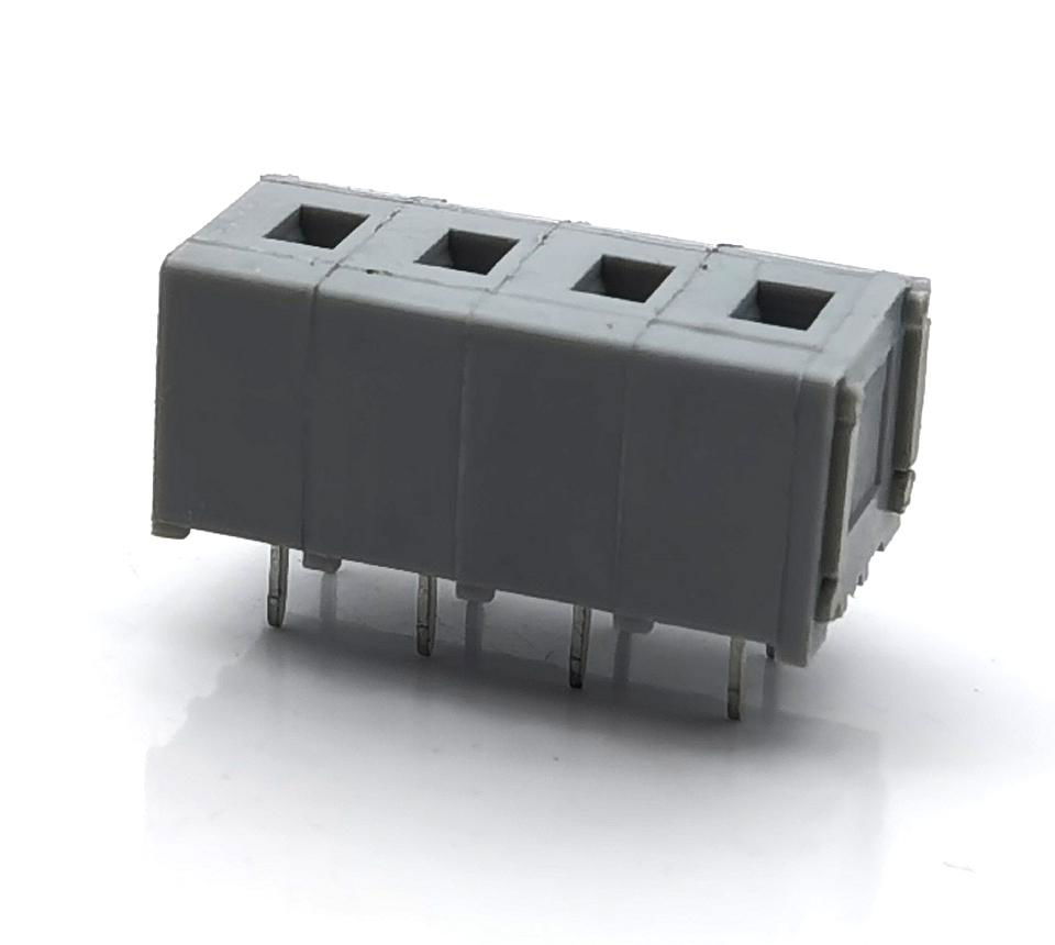 彈簧式PCB接線端子DG235W 5.0mm間距低款連接器 FS1.5-XX-500-07 5