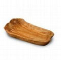 Wooden Fir Carved Large Root Platter 1