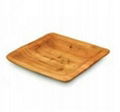  Hand Carved Fir Root  Wood Chip And Dip Platter 2