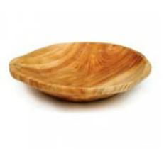  Hand Carved Fir Root  Wood Chip And Dip Platter 4