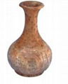 Wooden Handly Carved Root Small Natural Vase