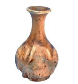 Wooden Handly Carved Root Small Natural Vase 4