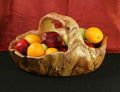 Wooden Fir Root Handly Carved Medium Root Basket