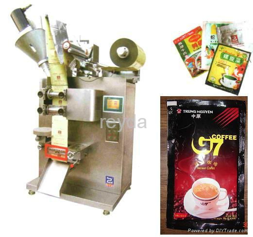 Granule powder jam sauce paste beverage milk filling sealing packing machine