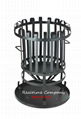 Round Fire Basket / Outdoor Brazier