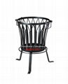 Round Fire Basket / Outdoor Brazier