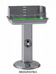 Pedestal barbecue Grill