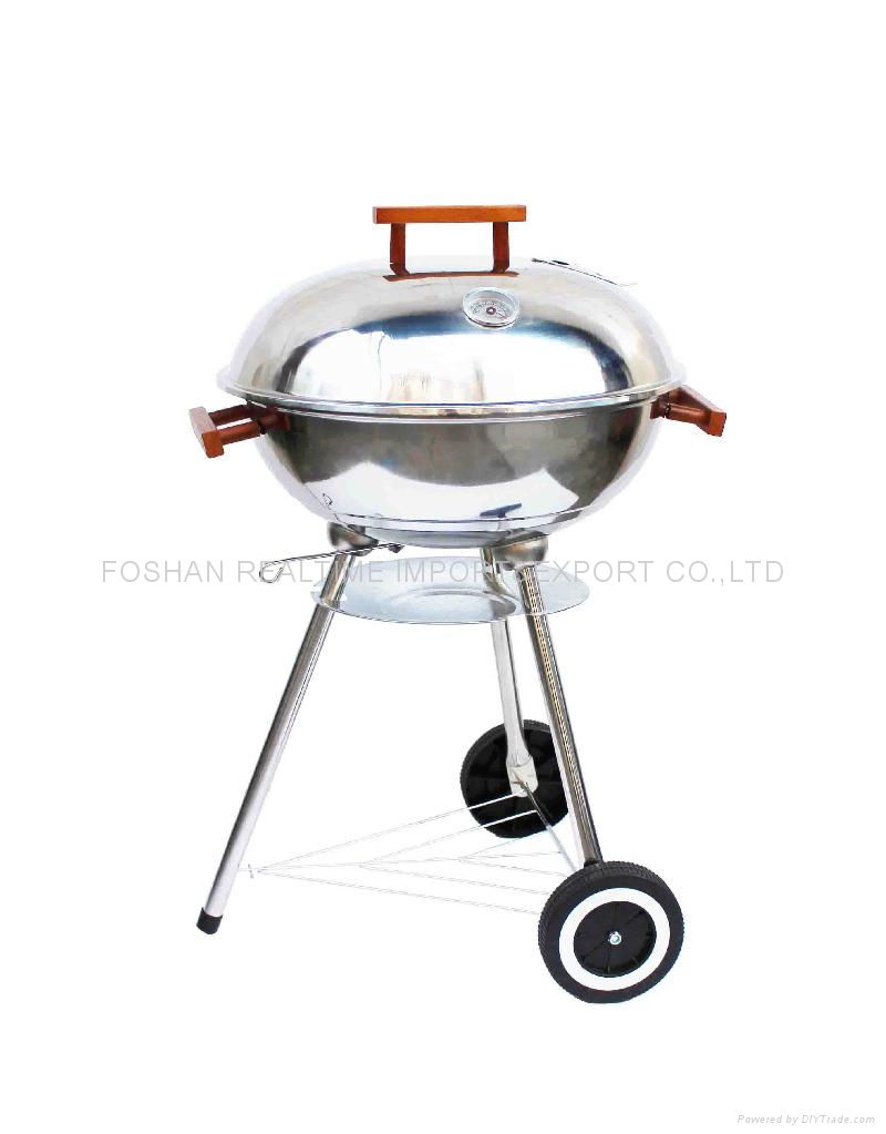 Stainless steel kettle BBQ 2