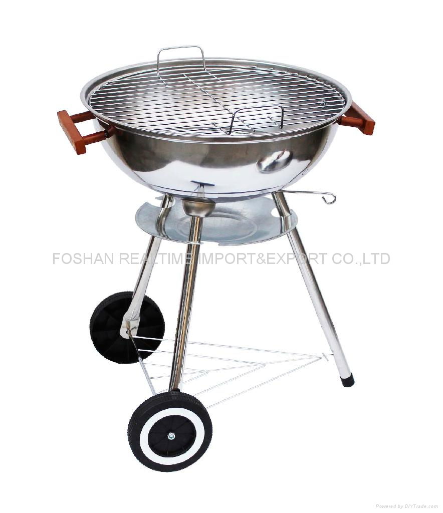 Stainless steel kettle BBQ 3