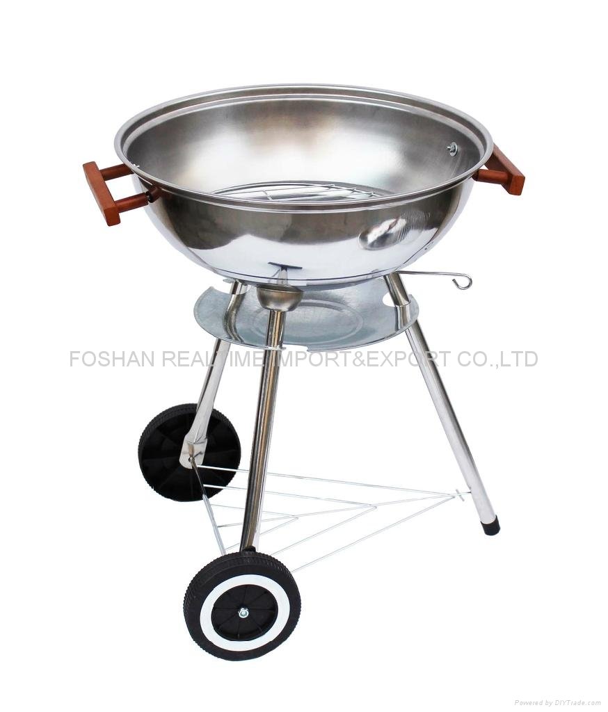 Stainless steel kettle BBQ 4