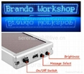 High quality SMD P2.5 Usb rechargeable led sign display board 3