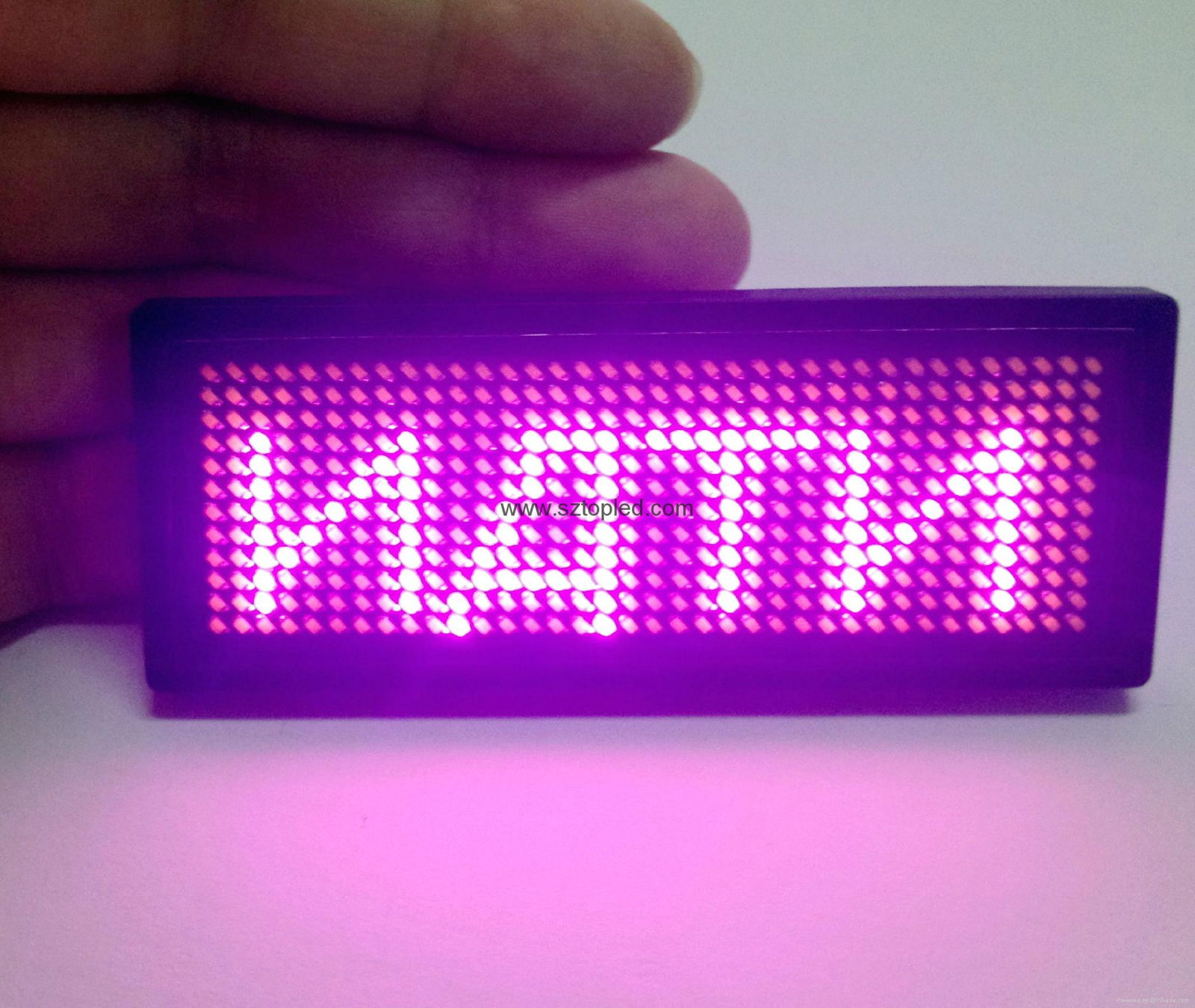  Russian support  LED name board /tag/card ,led scrolling message display 3