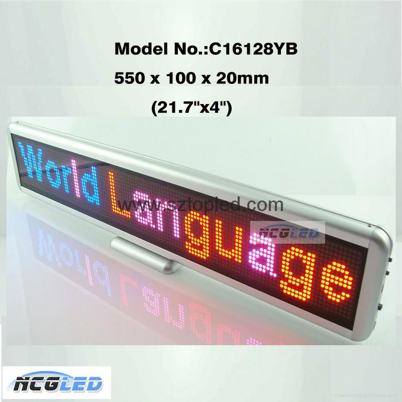 High Quality SMD single color LED DESKTOP DISPLAY 2