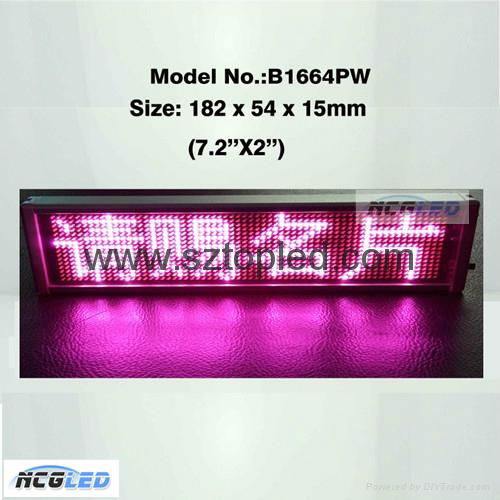 High Quality SMD single color LED DESKTOP DISPLAY 4
