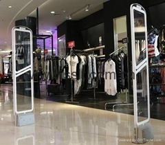 EAS AM detection gate system for clothes shop