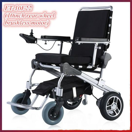 e-Throne! New Innovative design 8'' folding / foldable power electric wheelchair