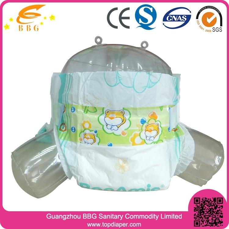 Super absorption baby diapers disposable diapers cheap bulk  in China