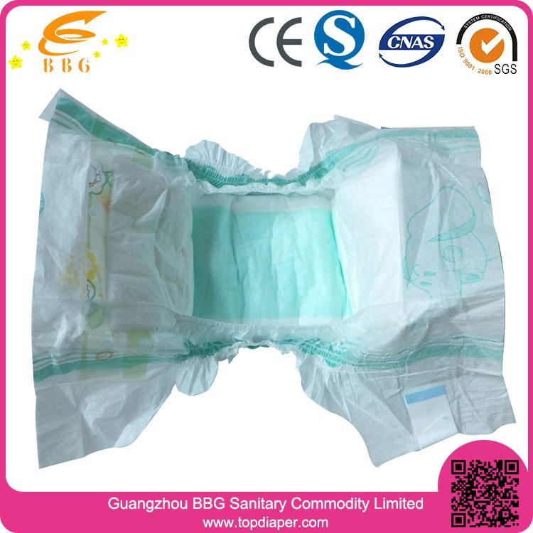 Super absorption baby diapers disposable diapers cheap bulk  in China 3