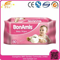 Cheap baby wet wipes China dispenser