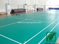 Professional Vinly PVC Badminton Floor/BWF Confirmed 5