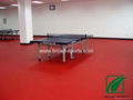 Super Durable Vinly Table Tennis Court Sport Flooring with 4.5mm thickness 2