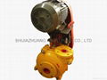 mineral horizontal centrifugal metal lined slurry pump