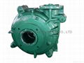 mineral horizontal centrifugal metal lined slurry pump 2