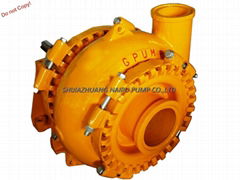 mineral horizontal centrifugal metal lined slurry pump