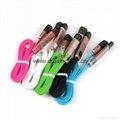 Gold Foldable 2 in 1 USB Cable for Ios Android 1