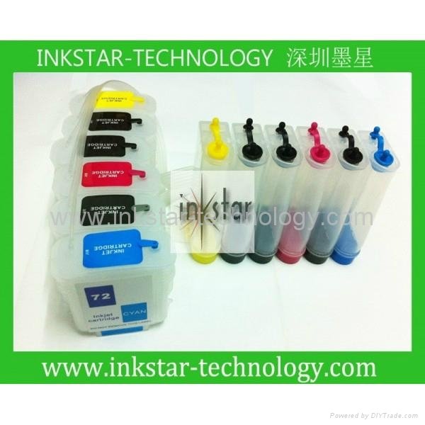 HP72 CISS ink system suit for T610 T1100 T1120 printer 5
