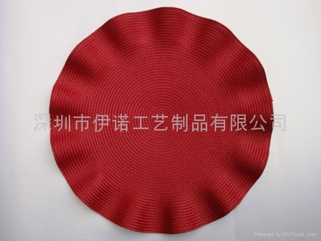 YRCD12004 pp woven placemat 