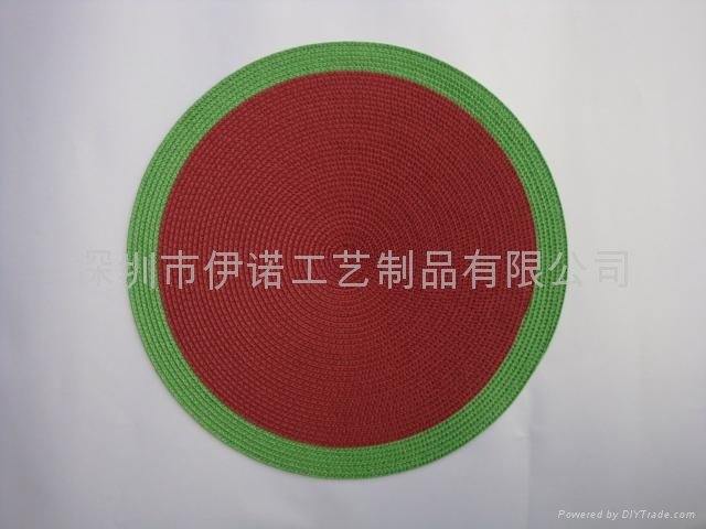 YRCD12004 pp woven placemat  4
