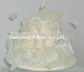 YRSM14169 Sinamay wedding bridal derby church hat