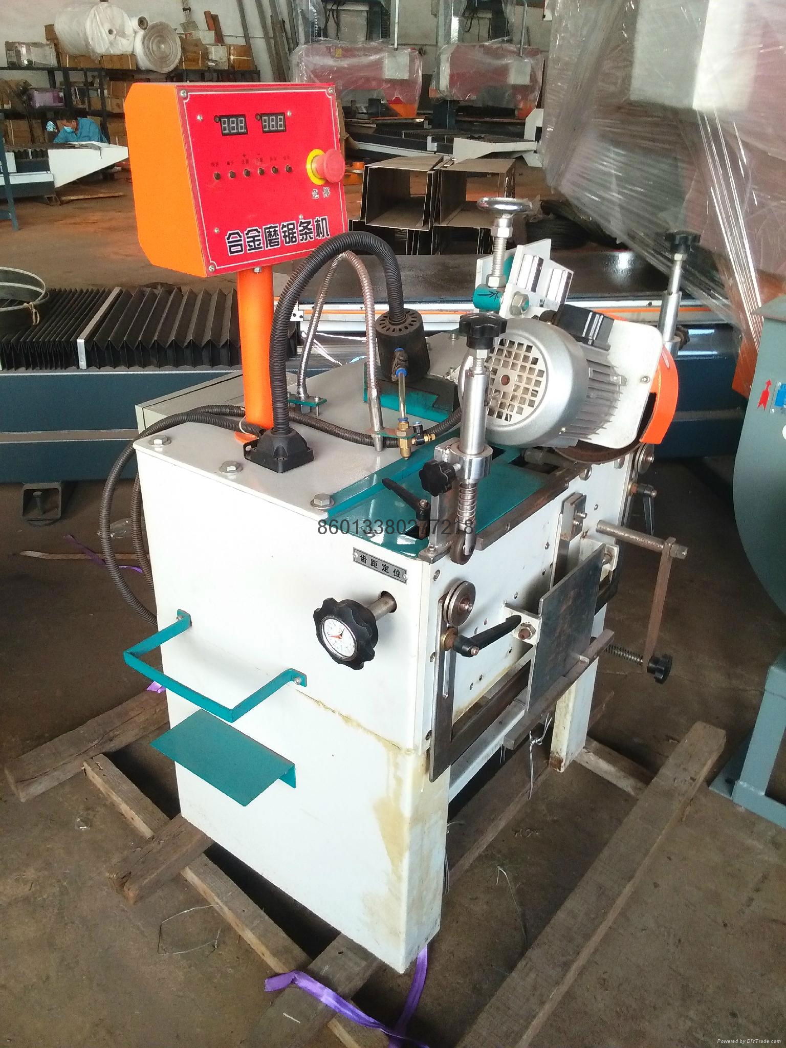 Saw blade trimming machine 2