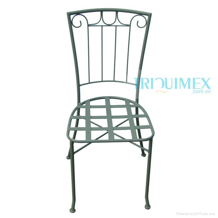 Wrought Iron Patio Dining Chair