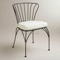 Wrought  Iron Bistro Chair