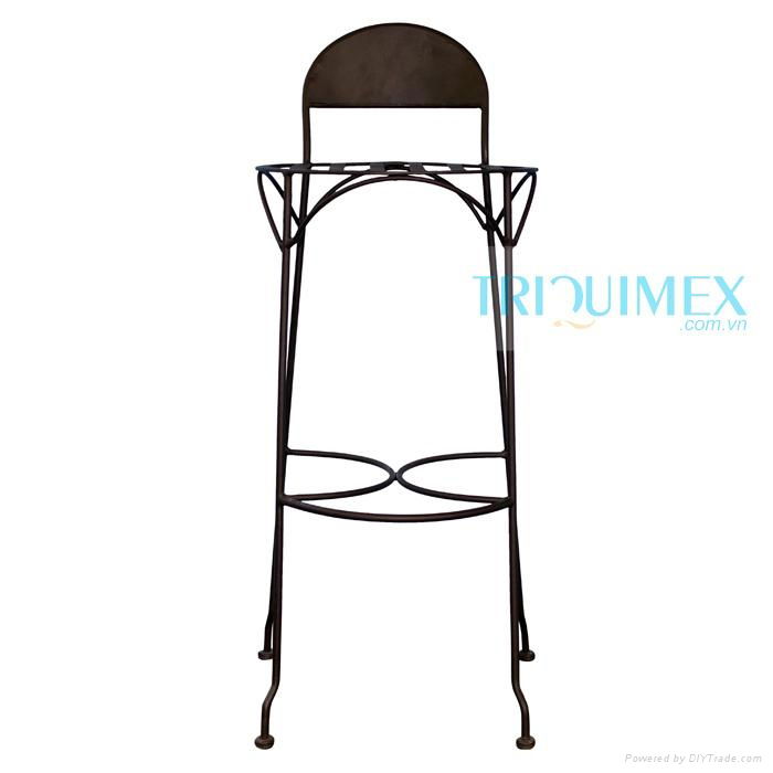 Wrought Iron Bar Stool