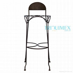 Wrought Iron Bar Stool