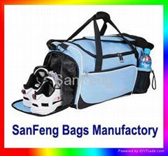 Sports Duffle Travel Bag With Shoes